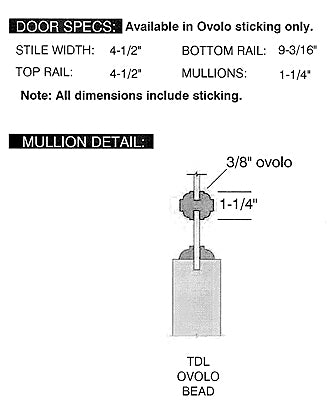 French Interior Wood Grill Doors Clear Glass.
