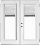 French Patio Doors with Internal Miniblinds-4