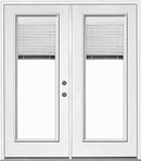 French Patio Doors with Internal Miniblinds-1