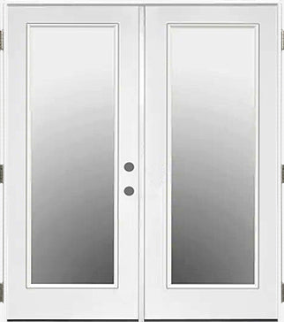 French Patio Doors with Clear Glass