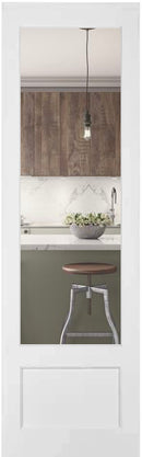 French Interior Doors Clear Tempered Glass.-4