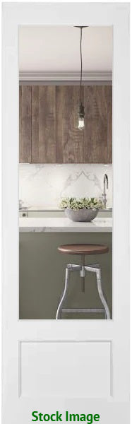 French Door 1-Lite Clear Glass 30" x 96"