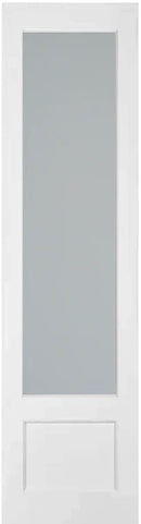 French Doors 1-Lite Diffused Laminated Glass 96" Tall-2