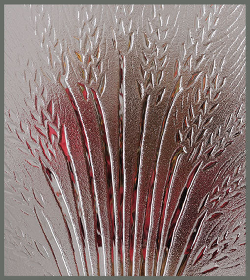 French Interior Doors "Wheat" Privacy Glass.