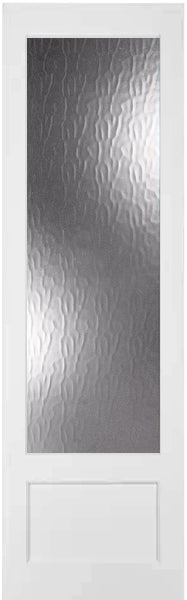 French Interior Doors Retro Series "Heavy Water" Glass