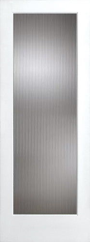 French Interior Doors Retro Series Narrow Reeded Glass