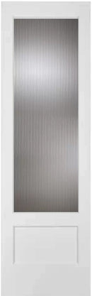 French Interior Doors Retro Series Narrow Reeded Glass.-3