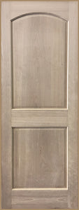 Raised 2 Panel Arch Top Doors-Stain Grade Clear Alder