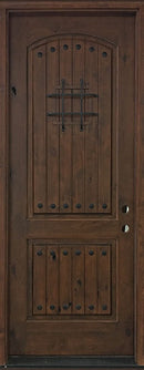 Helmsley Gate Design Mahogany Front Entry Door 36" x 96"-3