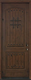 Helmsley Gate Design Mahogany Front Entry Door 36" x 96"