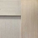 Shaker Doors 2-Panel Design Stain Grade Hemlock 80" TALL-3