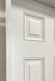 6-Panel Fiberglass Entry Door 34 x 96 Left Hinge