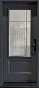 "Kiara" Design Single Entry Doors
