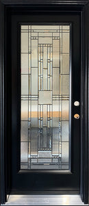 "Kingston" Design Single Entry Doors-1