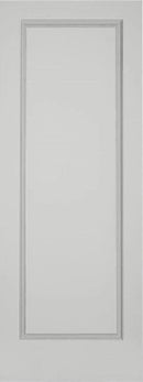 Raised 1 Panel Solid Doors Primed 80" Tall-2