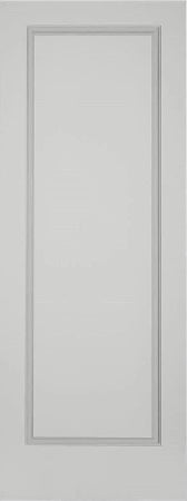 Raised 1 Panel Solid Doors Primed 90" Tall - 0