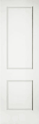 Raised 2 Panel Solid Doors Primed 80" Tall-2