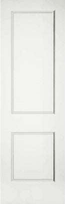 Raised 2 Panel Solid Doors Primed 84" Tall-2