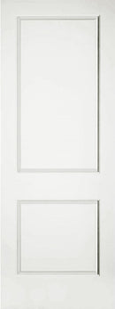 Raised 2 Panel Solid Doors Primed 90" Tall-1