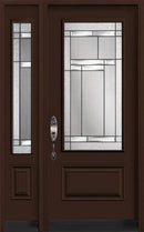 "Oak Hill" Design Entry Systems-One Sidelite-4