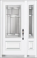 "Oak Hill" Design Entry Systems-One Sidelite-5