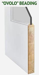 French Interior Doors "Modena" Design, 80" Tall.-8