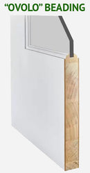 French Door 1-Lite with Diffused Glass 24" x 96" ONE ONLY-2