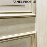 Raised Moulding Style Door-3 Panel Design 30" x 90" x 1 3/4"
