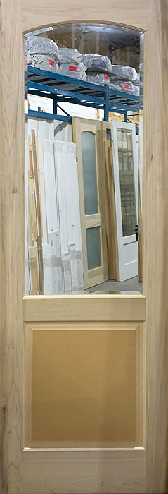 Unique 2-Panel Arch Top Mirrored Door 30