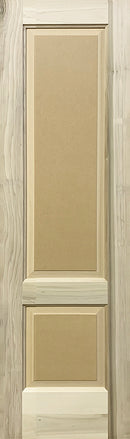 Raised 2 Panel Doors Paint Grade Poplar 1 3/4" Thick-2