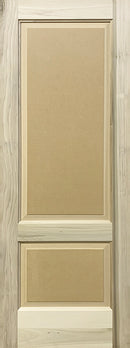 Raised 2 Panel Doors Paint Grade Poplar 1 3/4" Thick-1