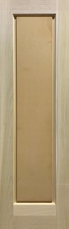 Raised 1 Panel Doors Paint Grade Poplar 1 3/4" Thick - 0