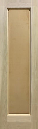 Raised 1 Panel Doors Paint Grade Poplar 1 3/4" Thick-2