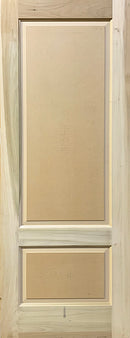 Raised 2 Panel Doors Paint Grade Poplar 1 3/4" Thick-7