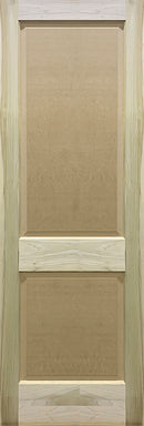 Raised 2 Panel Doors Paint Grade Poplar 1 3/4" Thick-6