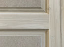 Raised 3 Panel Doors Paint Grade Poplar 1 3/4" Thick 95" Tall-2