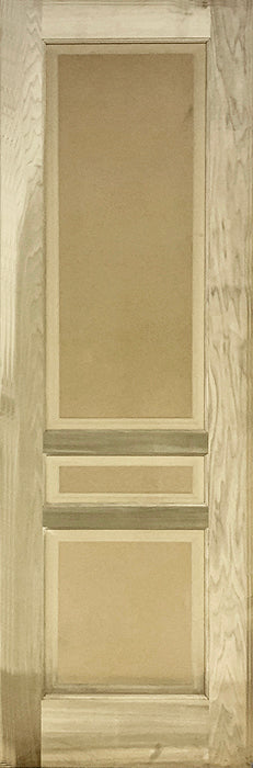 Raised 3 Panel Doors Paint Grade Poplar 1 3/4