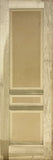 Raised 3 Panel Doors Paint Grade Poplar 1 3/4" Thick 95" Tall