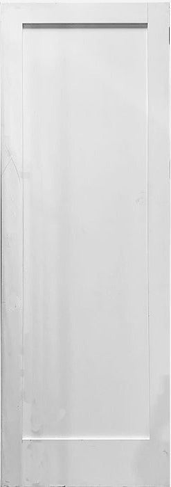 SHAKER DOOR 1-PANEL DESIGN, 30 x 90 MACHINED FOR HINGES