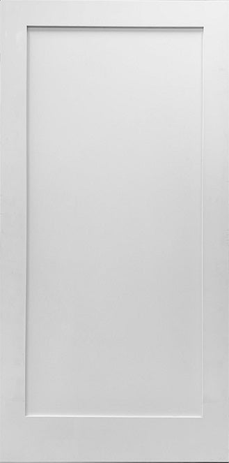 SHAKER 1-PANEL DESIGN OVER-SIZE DOOR,  38" Wide x 80" Tall