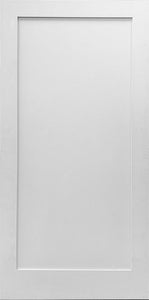 SHAKER 1-PANEL DESIGN OVER-SIZE DOOR, 42" Wide x 96" Tall