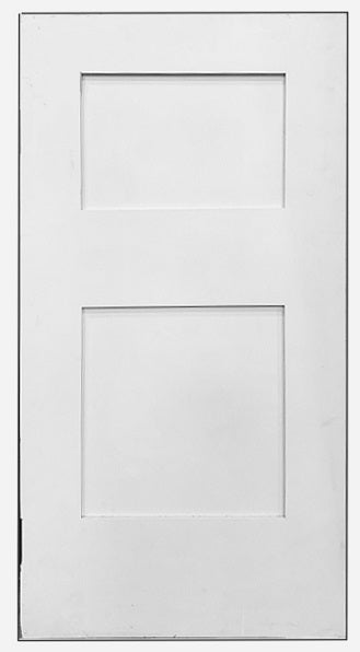 Shaker 2-Panel Door-Custom Short Height  24