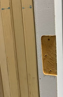 SHAKER DOOR 3-PANEL DESIGN 36 x 96 MACHINED FOR HINGES-2