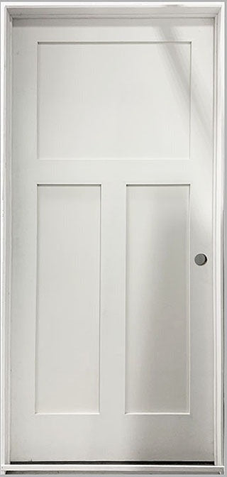 Shaker Door 3-Panel Craftsman 29¾