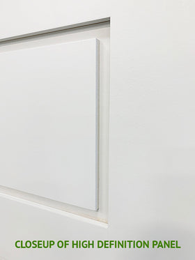 Shaker Door 5-Panel Design High Definition 30 x 80 - 0