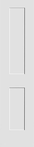 Shaker Doors 2 Panel Primed 90" Tall-3