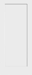 Shaker Doors 1 Panel Primed 80" Tall (Trimlite).-1