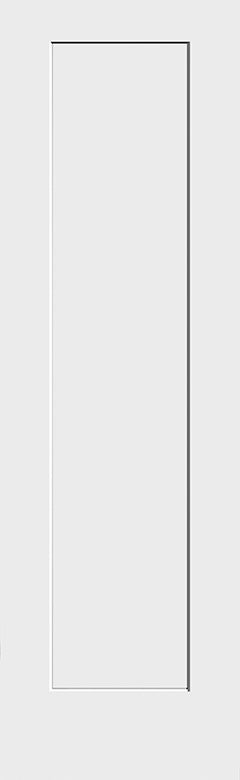 Shaker Doors 1 Panel Primed 90" Tall - 0