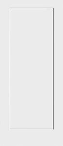 FLAT 1-PANEL DOOR, OVOLO BEADING - 28" x 96"-1