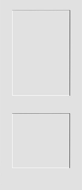 SHAKER DOORS 2-PANEL-MINOR BLEMISH OR REPAIRED 90" Tall